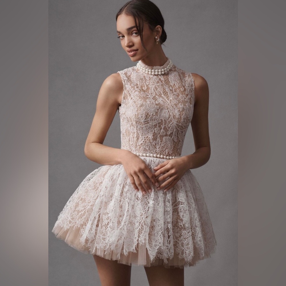 RARE Bronx and Banco Leda Dress in Ivory